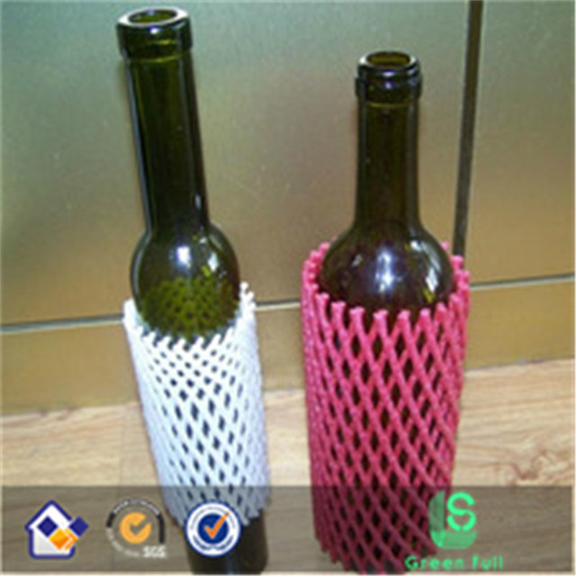   PE colorful wine bottle protection net